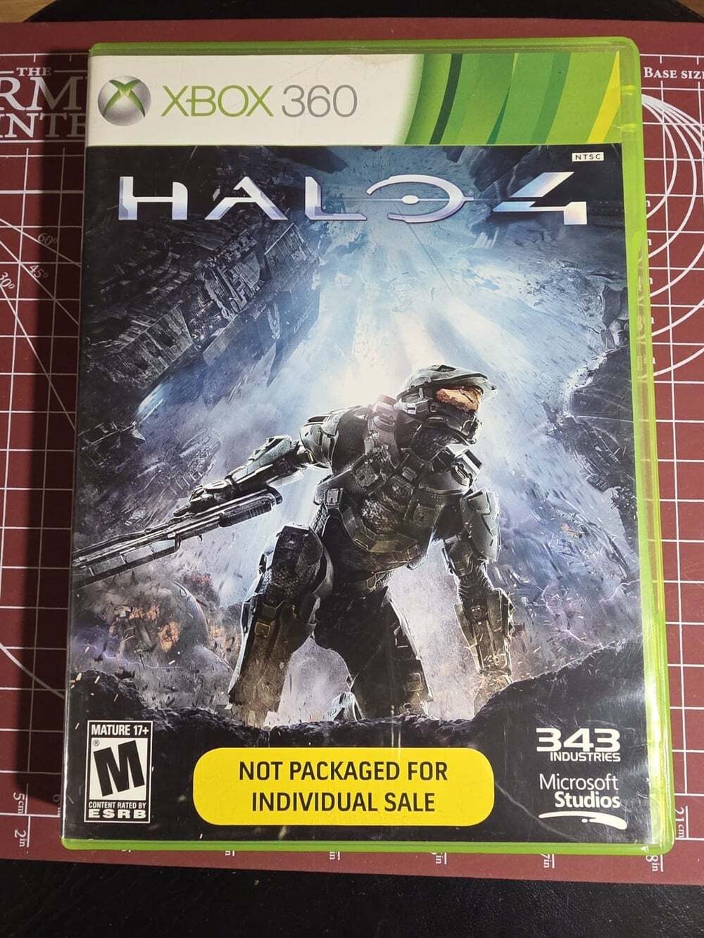Halo 4 (Microsoft Xbox 360, 2012) 2 Discs